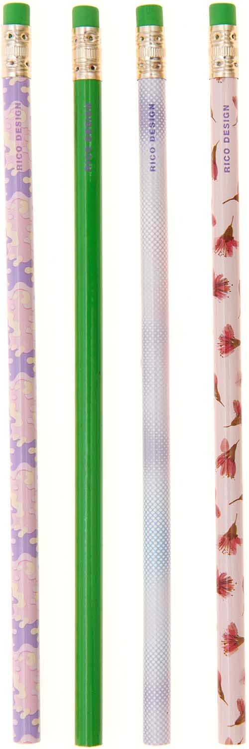 Rico Design Paper Poetry Bleistifte Transformation 4er-Set