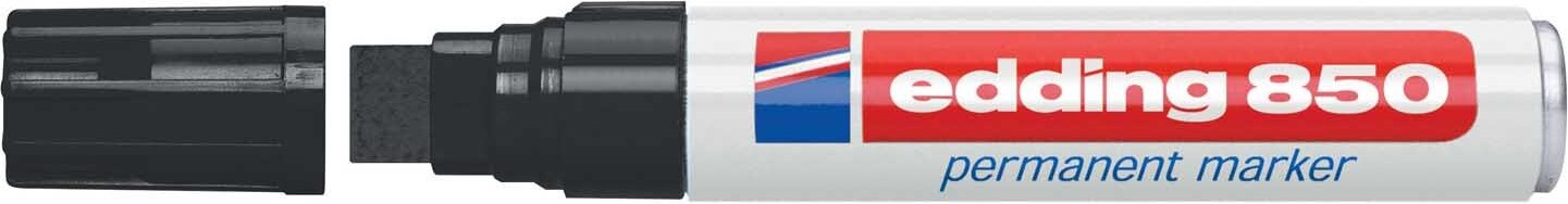 Thumbnail - edding 850 Permanentmarker schwarz 5-16mm Schwarz