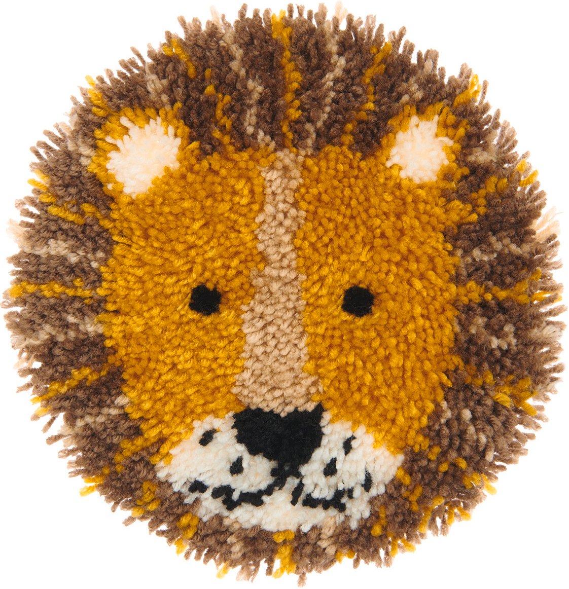 Rico Design Rico Hooki Hooki Knüpfset Wandbehang Löwe