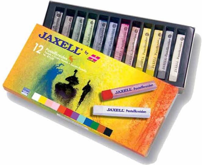 Jaxell Pastellkreide Schachtel Mehrfarbig