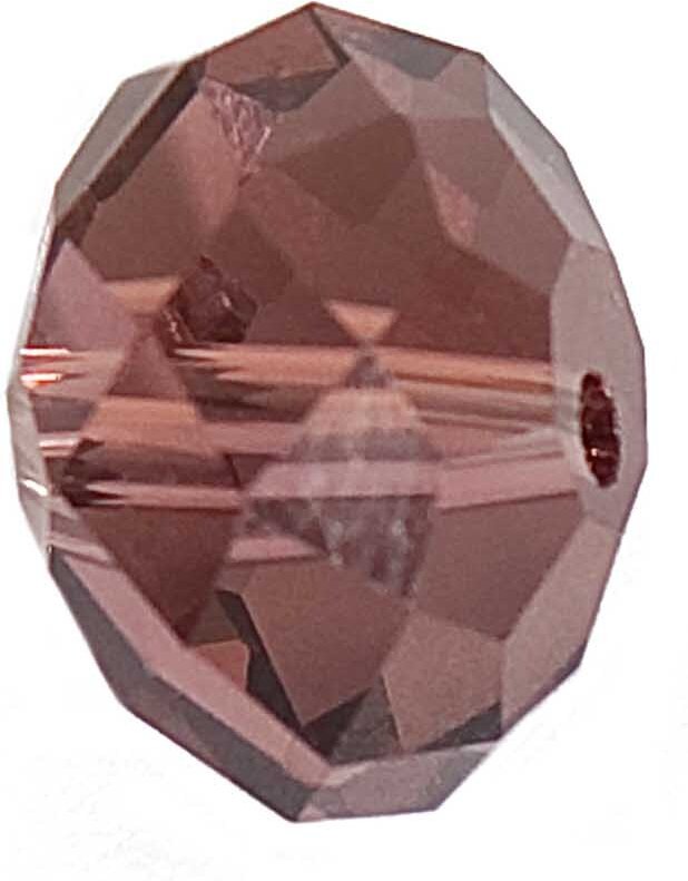 Rico Design Linse Glas beere 12x8mm 2 Stück