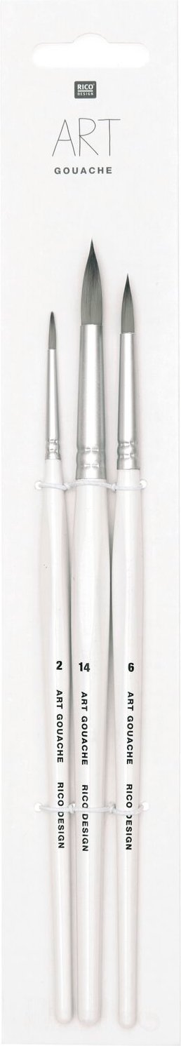 Rico Design ART Pinsel Set Gouache