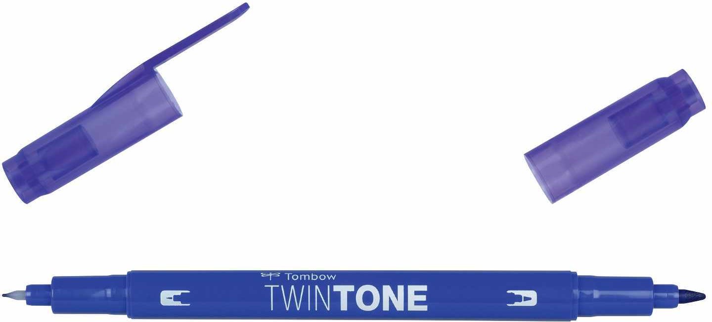 Tombow TwinTone Fasermaler Prussian Blue