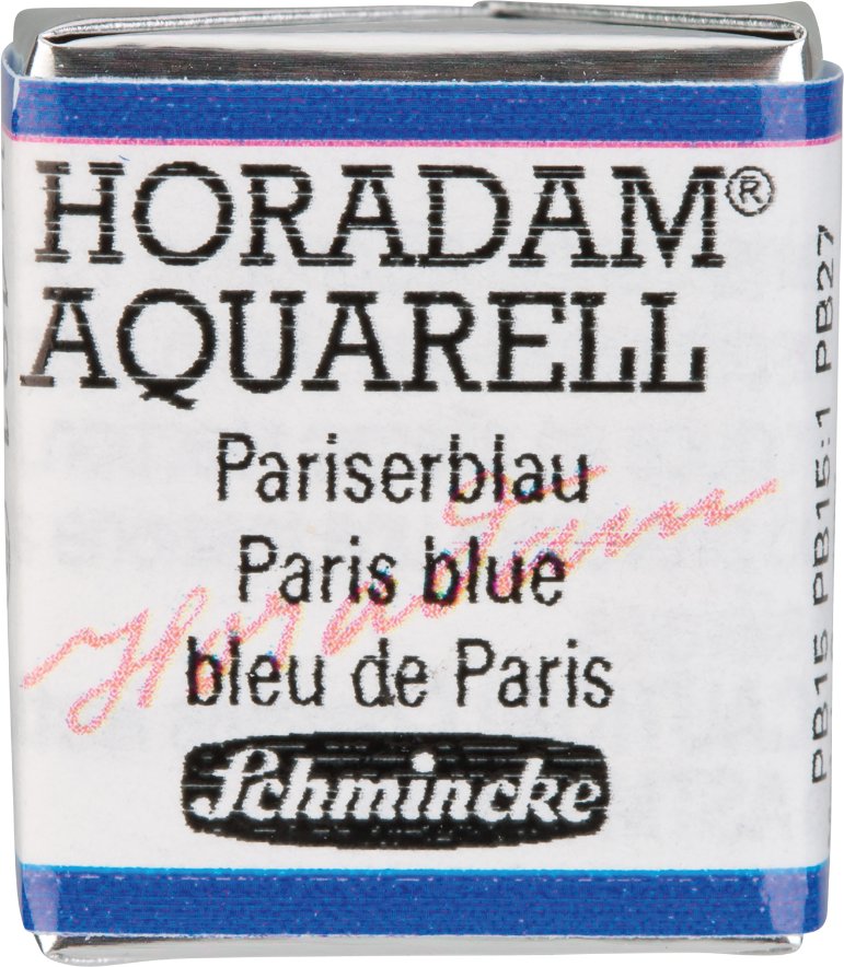 Schmincke HORADAM Aquarellfarbe 1/2 Näpfchen Pariserblau