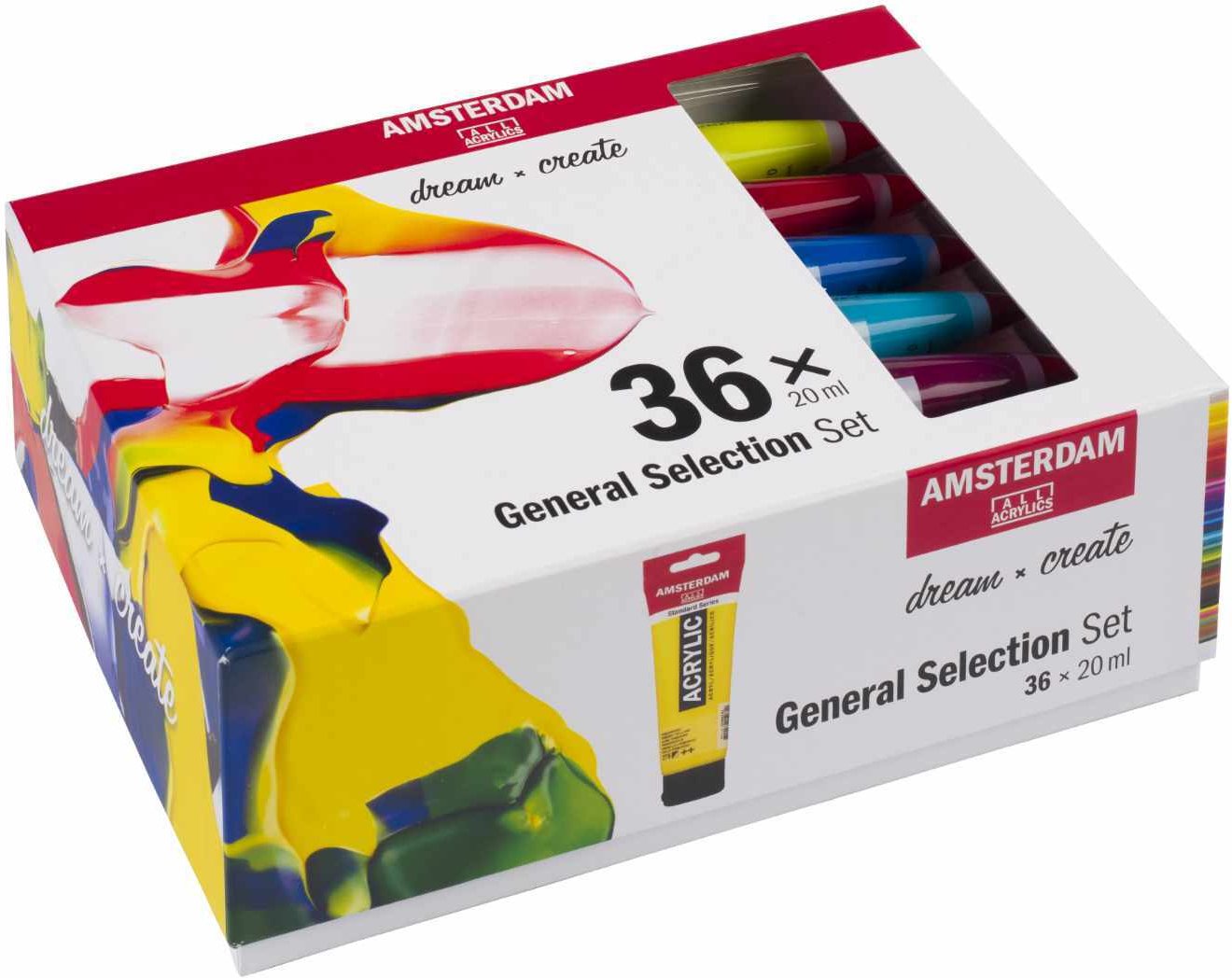 AMSTERDAM Acrylfarbe Set 36x20ml