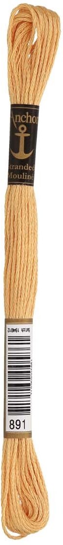 Anchor Coats Sticktwist 8m 00891 Ockerhell