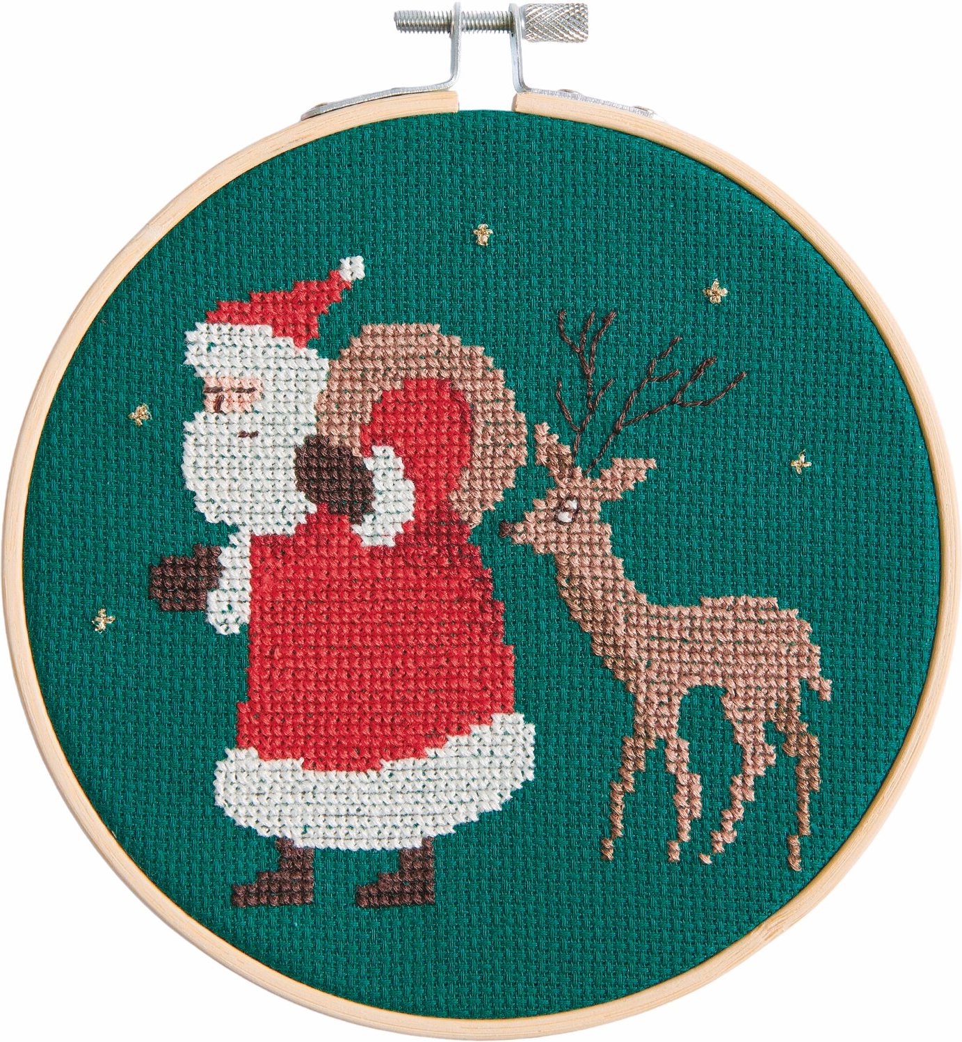 Rico Design Stickpackung Santa und Reh