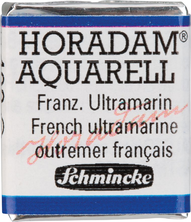 Schmincke HORADAM Aquarellfarbe 1/2 Näpfchen Ultramarin franzoesisch