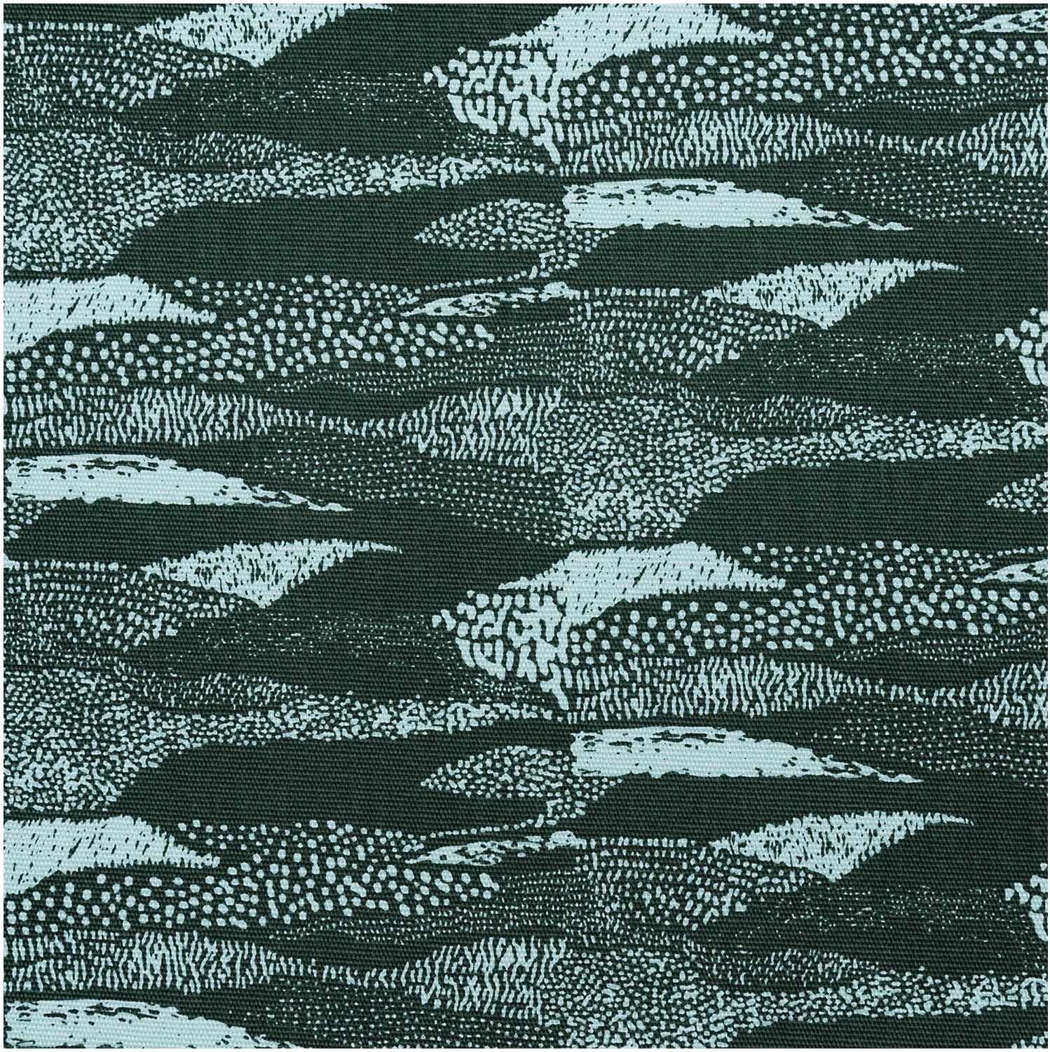 Rico Design Druckstoff Canvas Muster grün 140cm