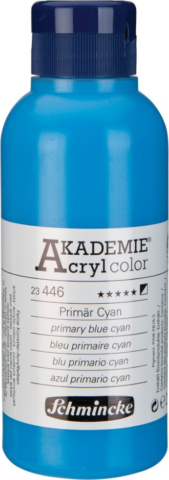 Schmincke Akademie Acrylcolor Primär Cyan