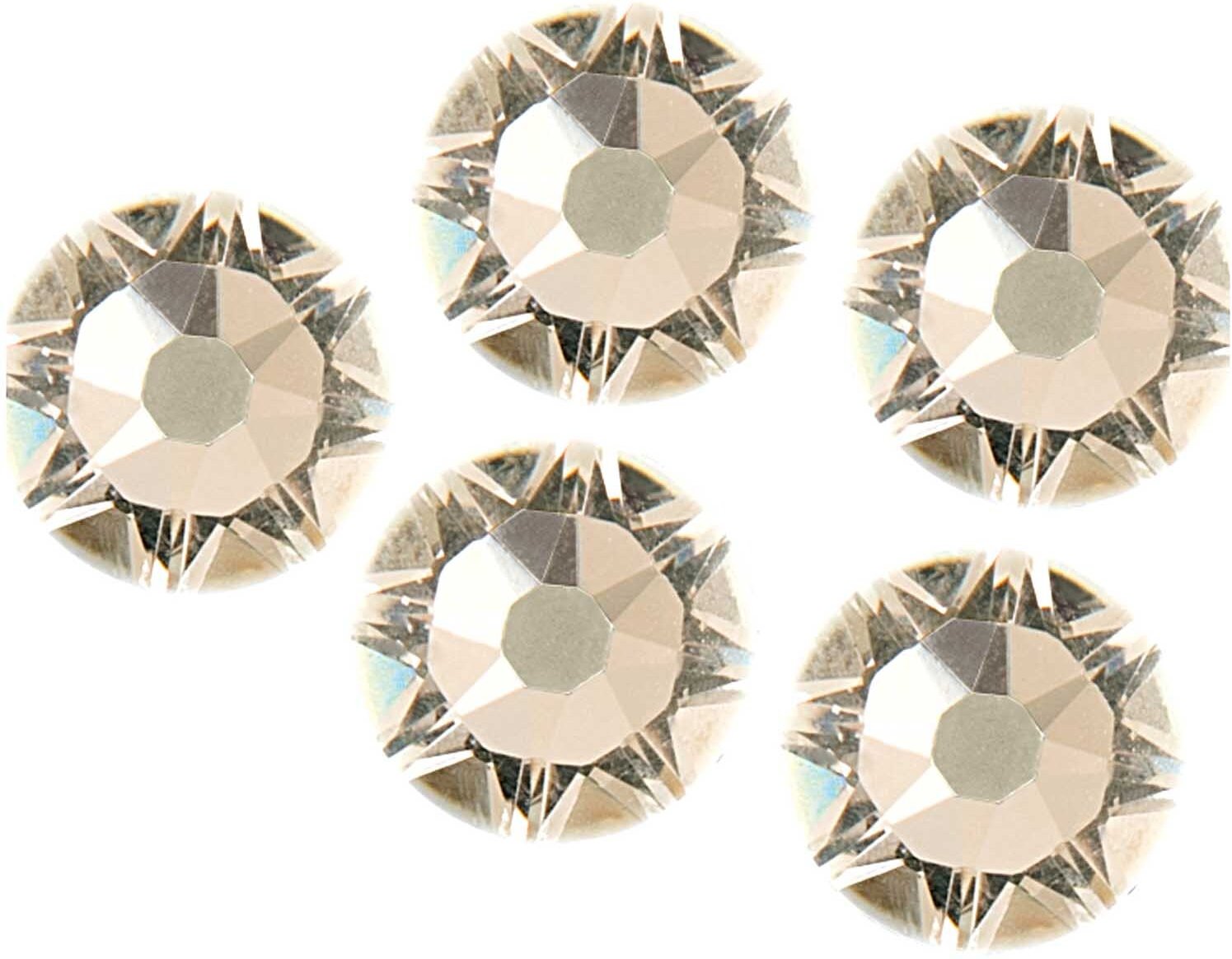 Rico Design Klebesteine crystal 6mm 5 Stück