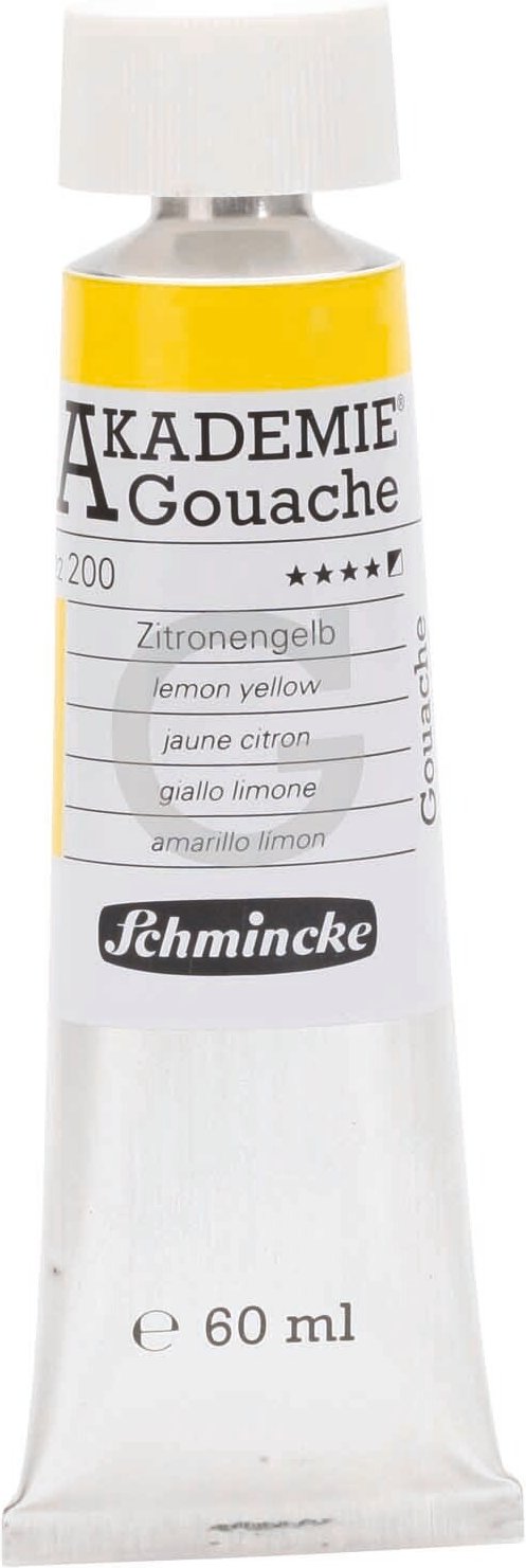 Schmincke Akademie Gouache 60ml Zitronengelb