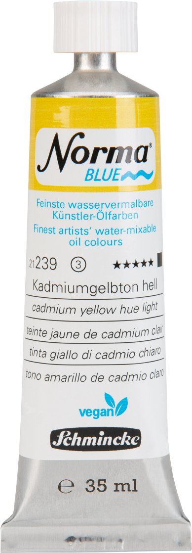 Schmincke Norma BLUE Künstler-Ölfarbe Kadmiumgelbton hell