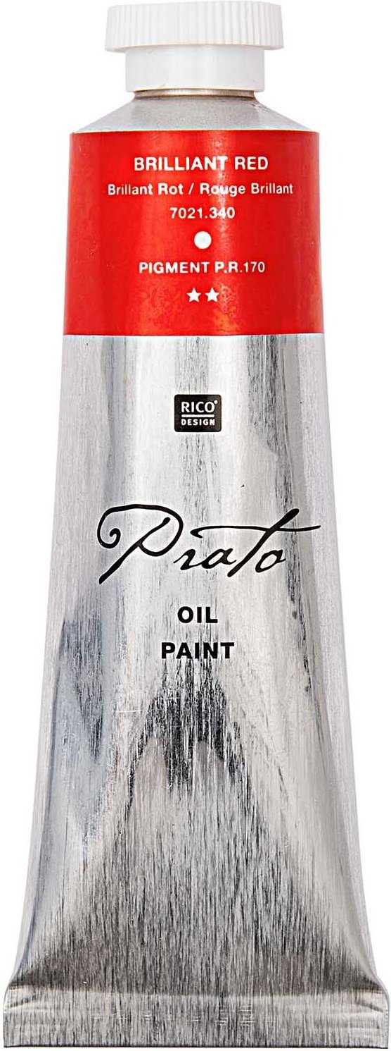 Rico Design Prato Ölfarbe Brillantrot