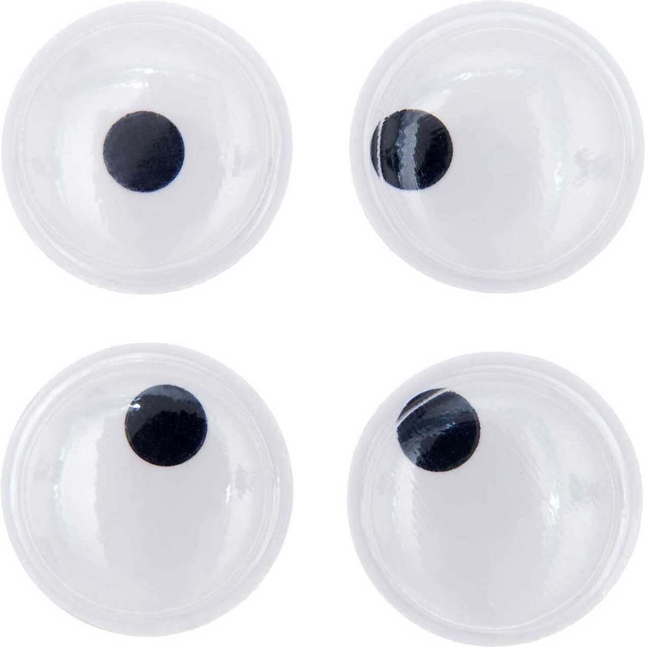 Rico Design Wackelaugen Kleine Pupillen 35mm 4 Stück