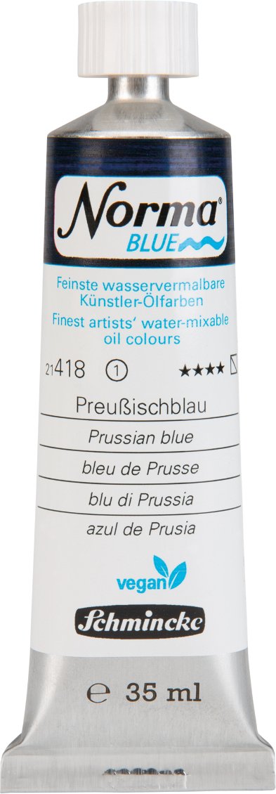 Schmincke Norma BLUE Künstler-Ölfarbe Preußischblau