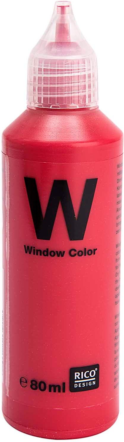 Rico Design Window Color opak 80ml Tomatenrot