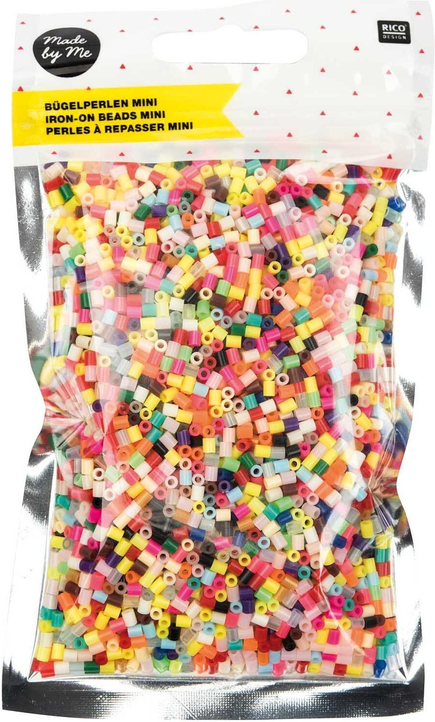 Rico Design Mini-Bügelperlen Mix mehrfarbig 2,5mm