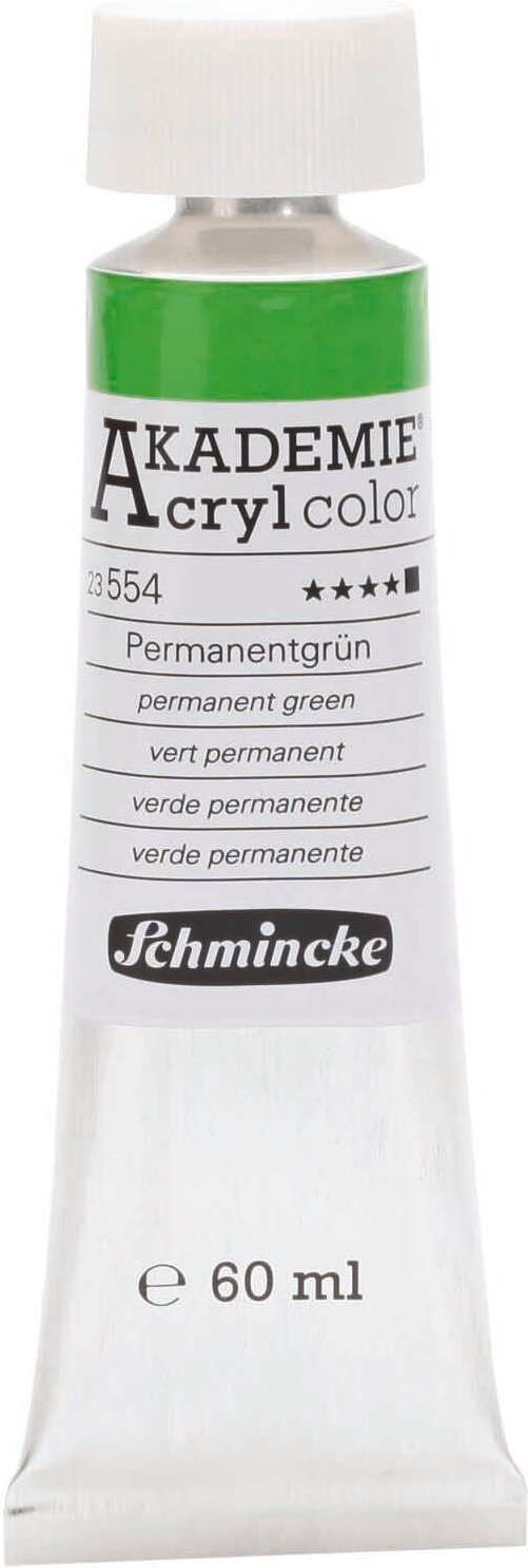 Schmincke Akademie Acrylcolor 60ml Permanentgrün