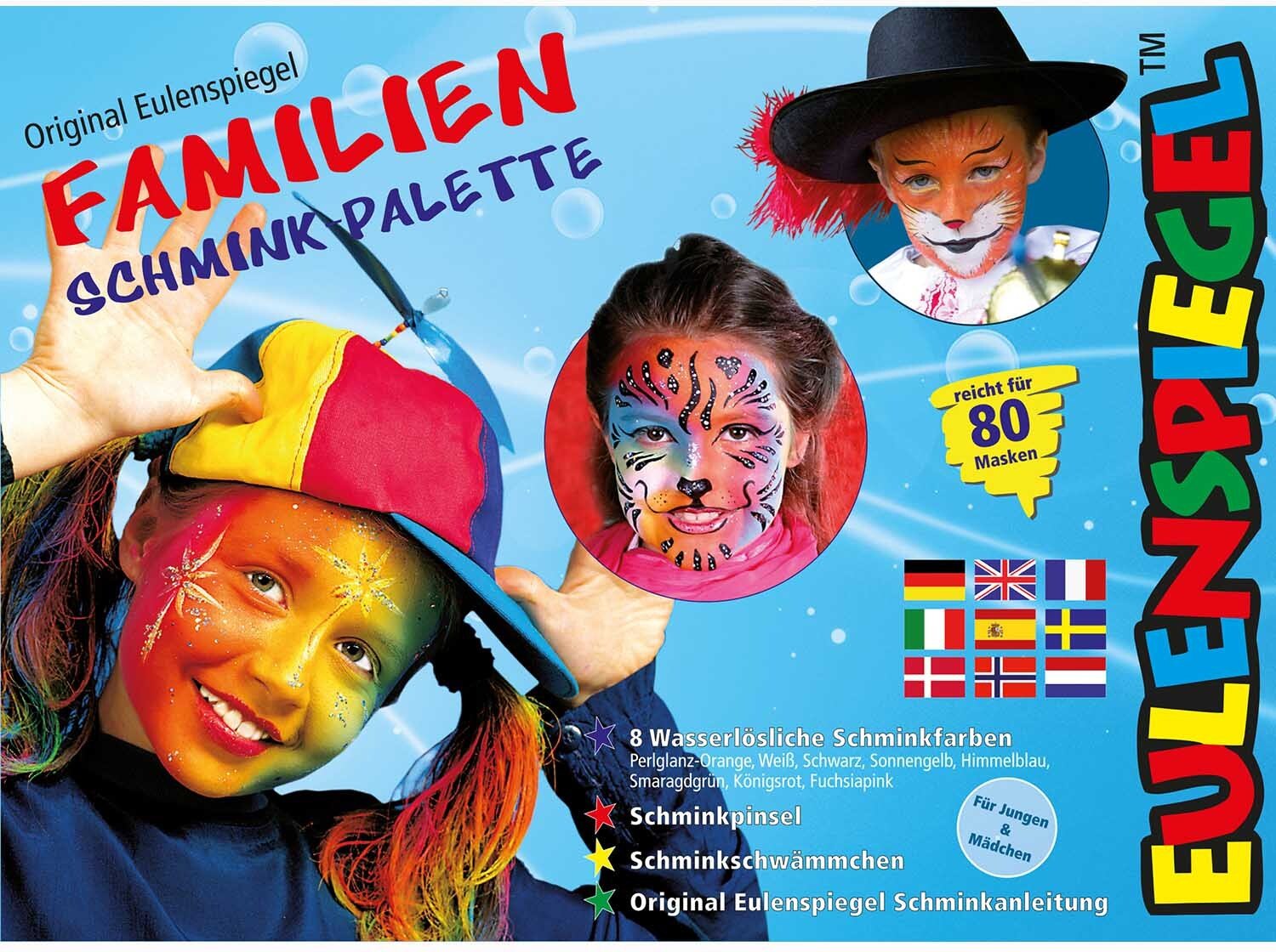 Eulenspiegel Familien Schminkpalette