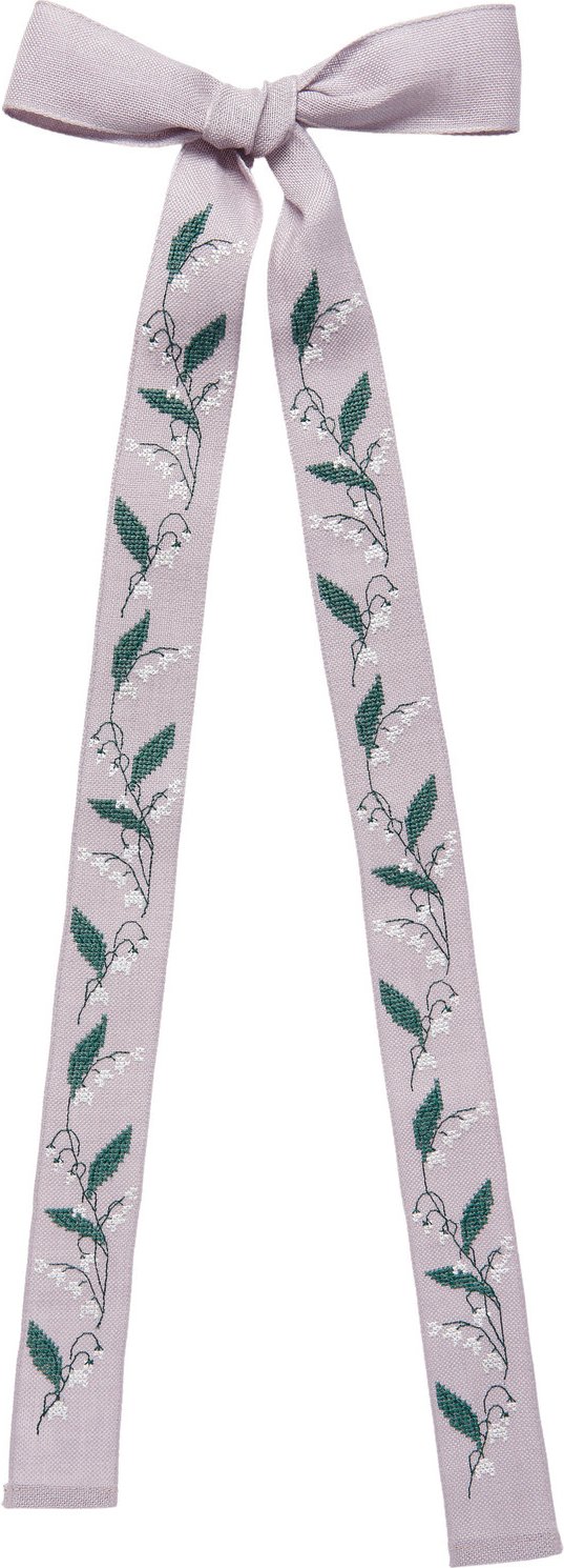 Rico Design Stickpackung Schleife Maiglöckchenranke