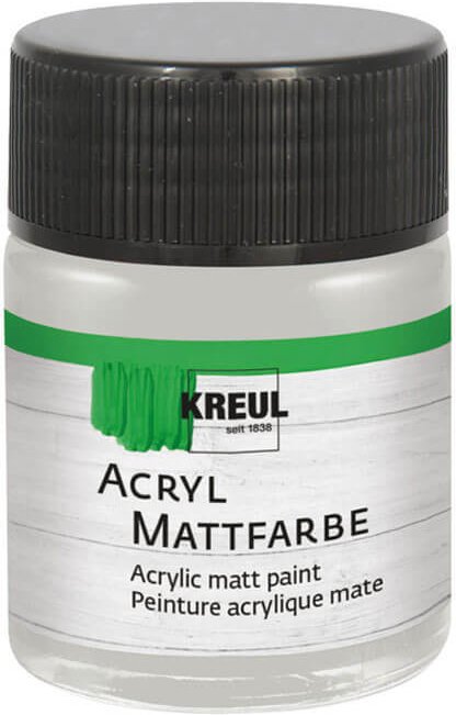 KREUL Acryl Mattfarbe 50ml Silber
