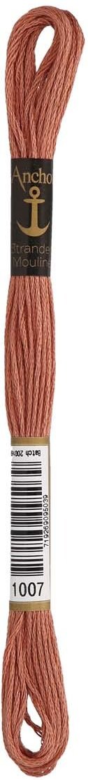 Anchor Coats Sticktwist 8m 01007 Braunrose Mittel
