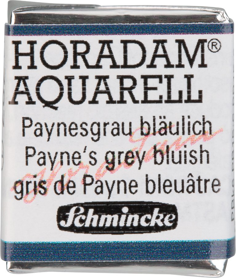 Schmincke HORADAM Aquarellfarbe 1/2 Näpfchen Paynesgrau bläulich