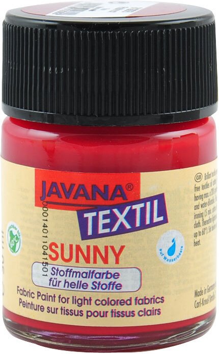 Thumbnail - KREUL Javana Stoffmalfarbe für helle Stoffe Rubinrot