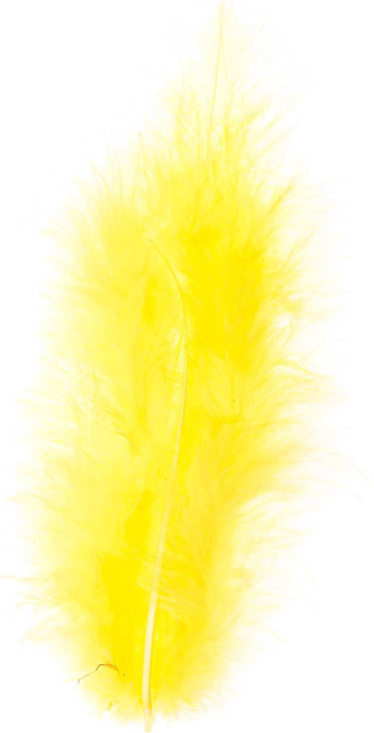 idee. Creativmarkt Softfeder 10 Stück Gelb