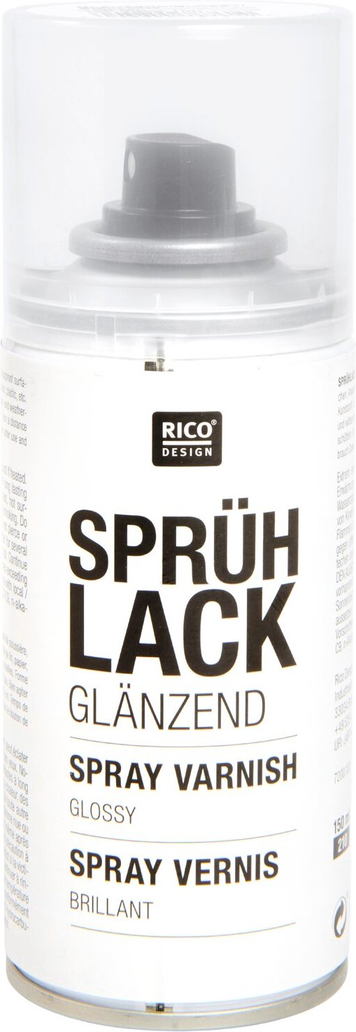 Rico Design Sprühlack glänzend 150ml Transparent Glänzend