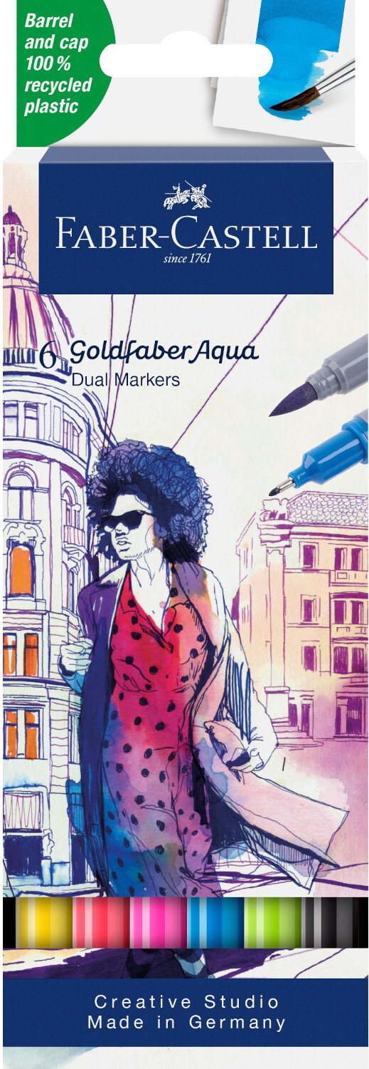 Thumbnail - Faber Castell Goldfaber Aqua Dual Marker Set