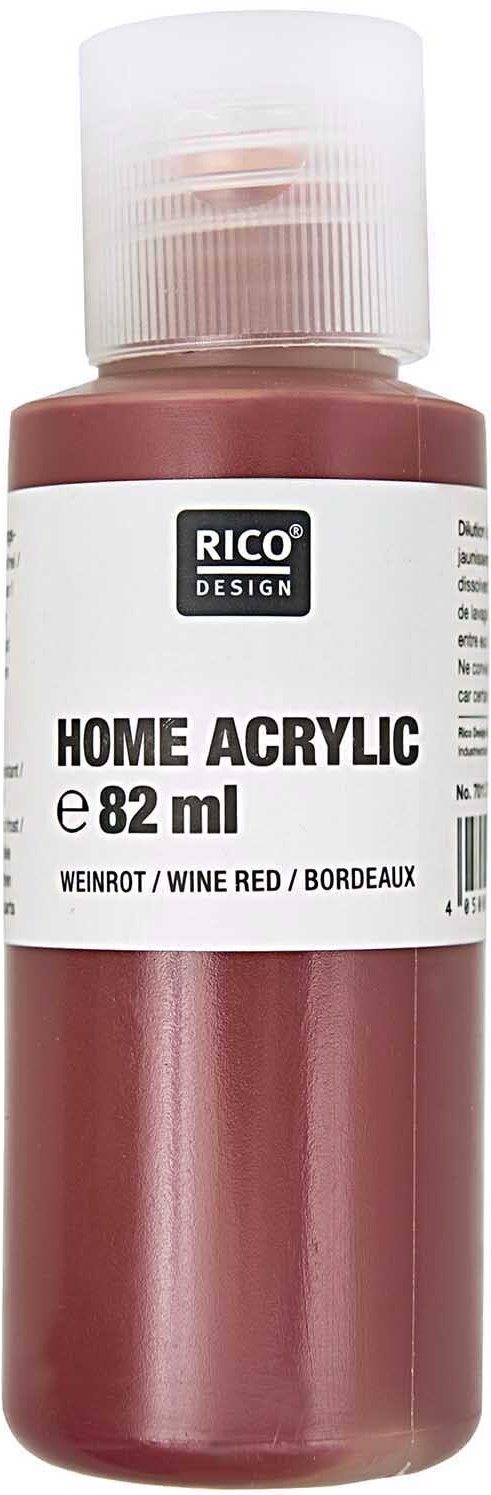 Rico Design Home Acrylic Weinrot