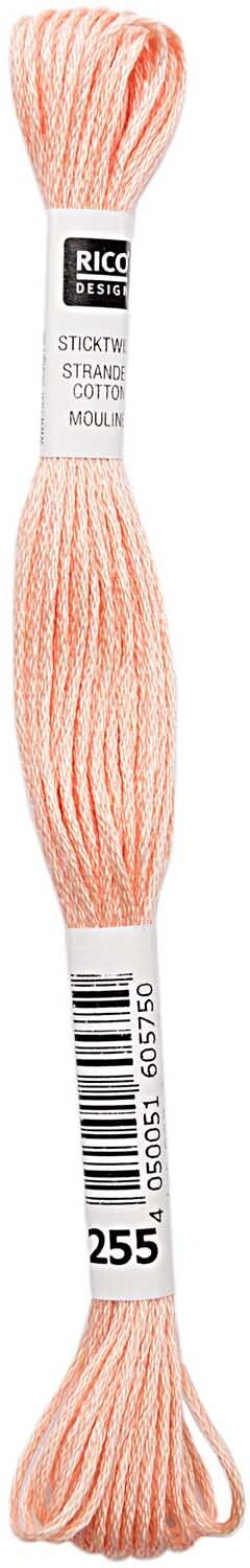 Rico Design Sticktwist 8m 255 Granatrot