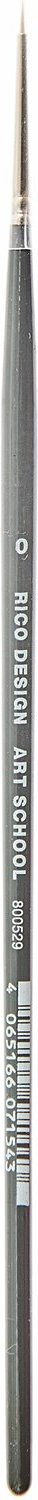 Rico Design Pinsel Art School Aquarell Synthetic rund grauer Stiel 0