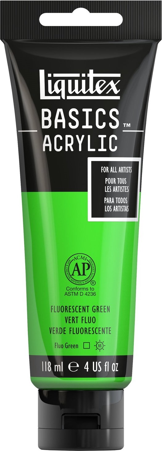 Liquitex Basics Acrylfarbe 118ml Grün Fluo