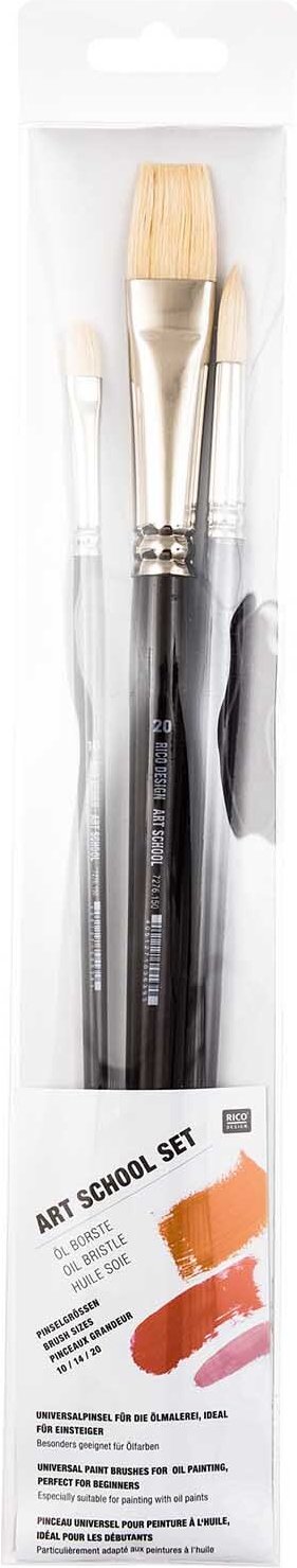 Rico Design Pinsel Art School Öl Set