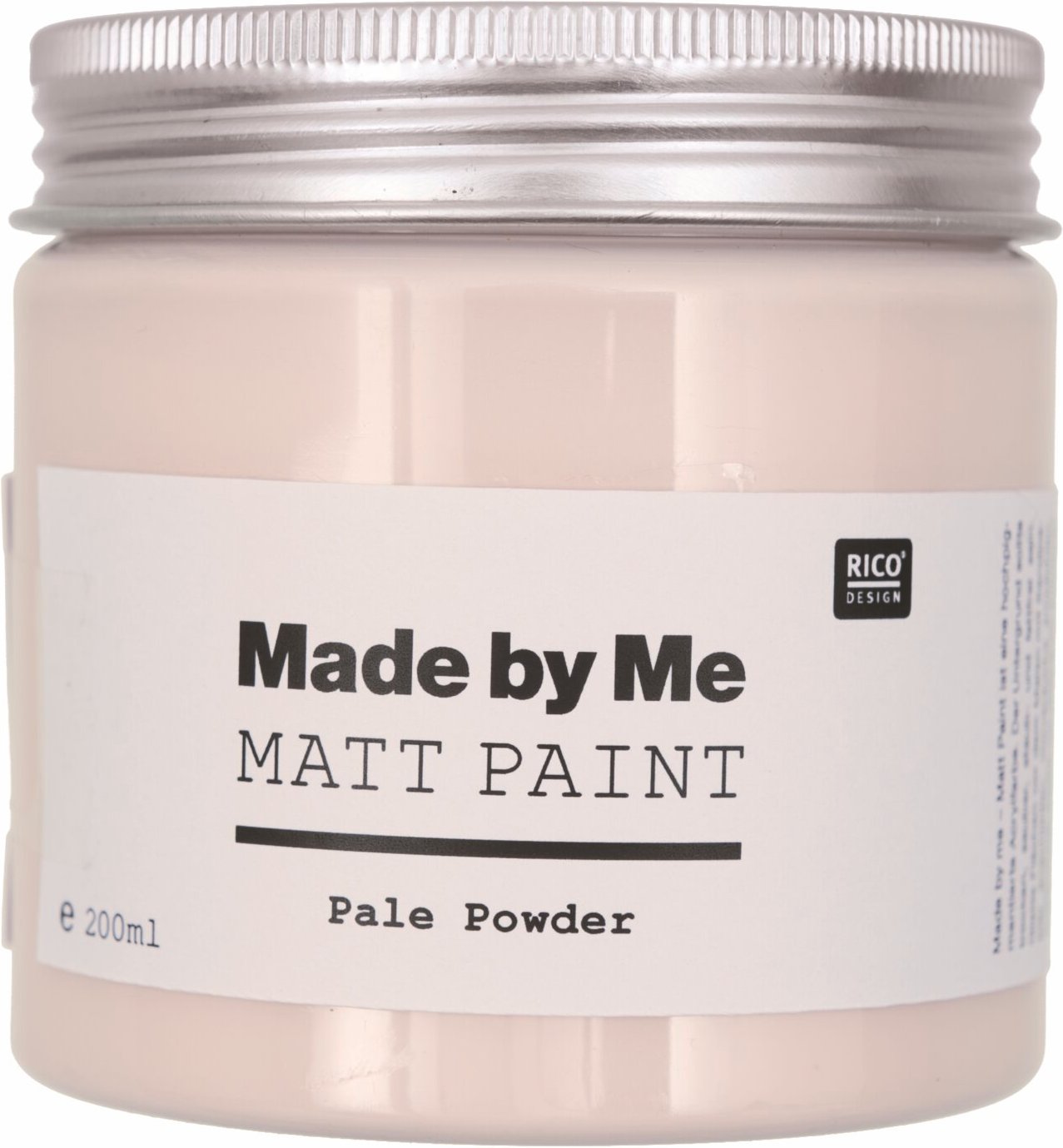 Rico Design Matt Paint 200ml Pale Powder