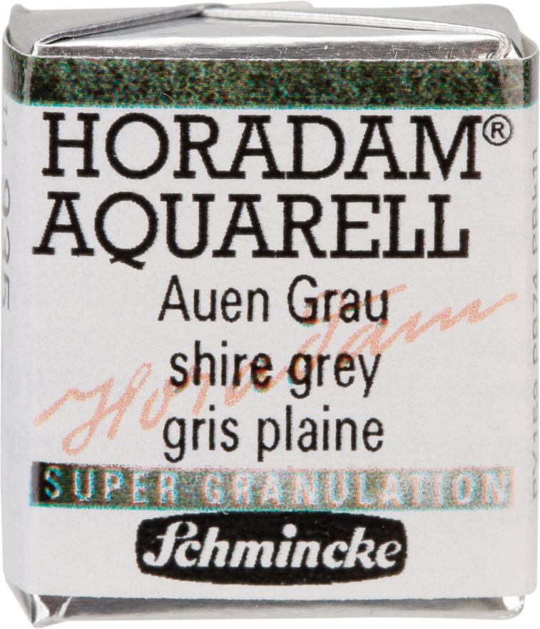 Thumbnail - Schmincke HORADAM Aquarellfarbe 1/2 Näpfchen Auen Grau