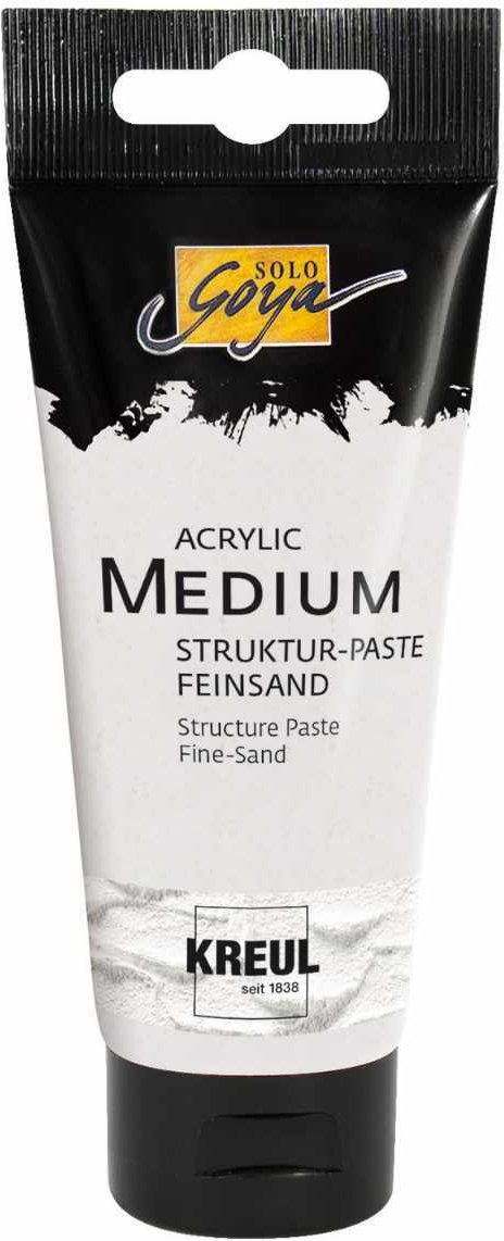 KREUL Solo Goya Acrylic Medium Struktur-Paste Feinsand 100ml