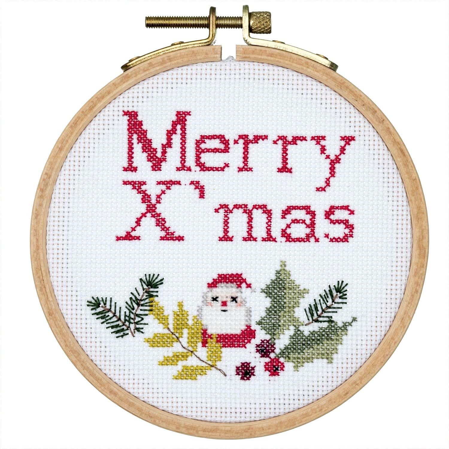 Rico Design Stickpackung Merry X-Mas 10,5cm