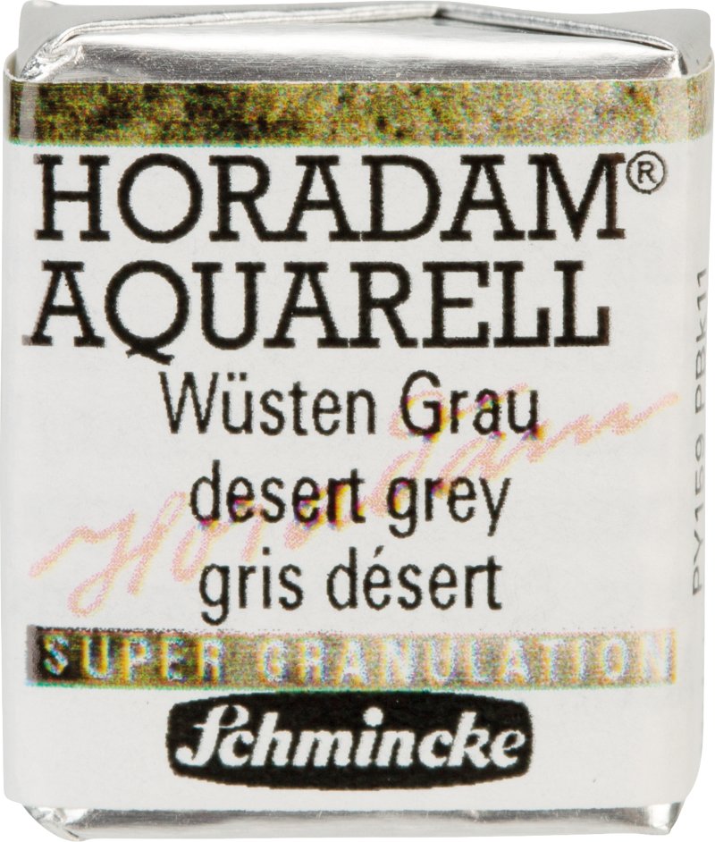 Schmincke HORADAM Aquarellfarbe 1/2 Näpfchen Wüsten Grau