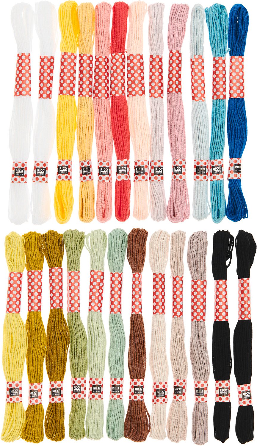 Rico Design Stickgarn Set Fashion