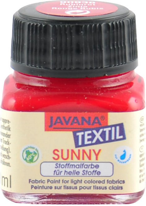 Thumbnail - KREUL Javana Stoffmalfarbe für helle Stoffe Rubinrot