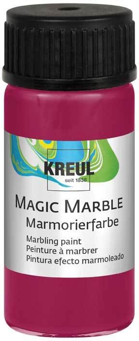 KREUL Magic Marble Marmorierfarbe 20ml Rubinrot