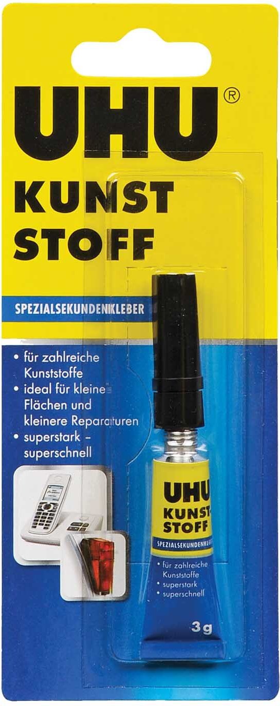 Thumbnail - UHU Kunststoff Spezialsekundenkleber 3g