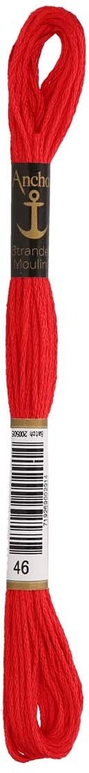 Anchor Coats Sticktwist 8m 00046 Rot