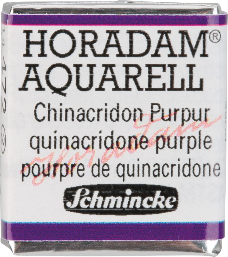 Schmincke HORADAM Aquarellfarbe 1/2 Näpfchen Chinacridon Purpur