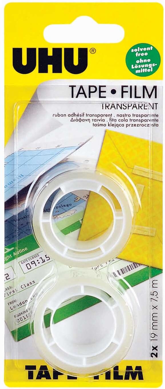 Nachfüllrolle tape kristallklar 7,5mx19mm 2 Stück