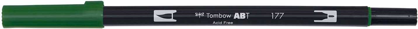 Tombow ABT Dual Brush Pen Dark Jade 177